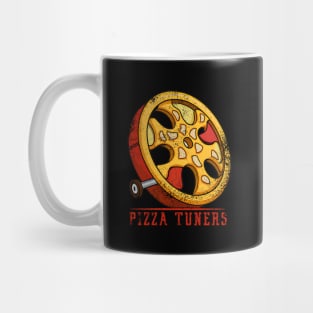 Pizza Tuners, worn Mug